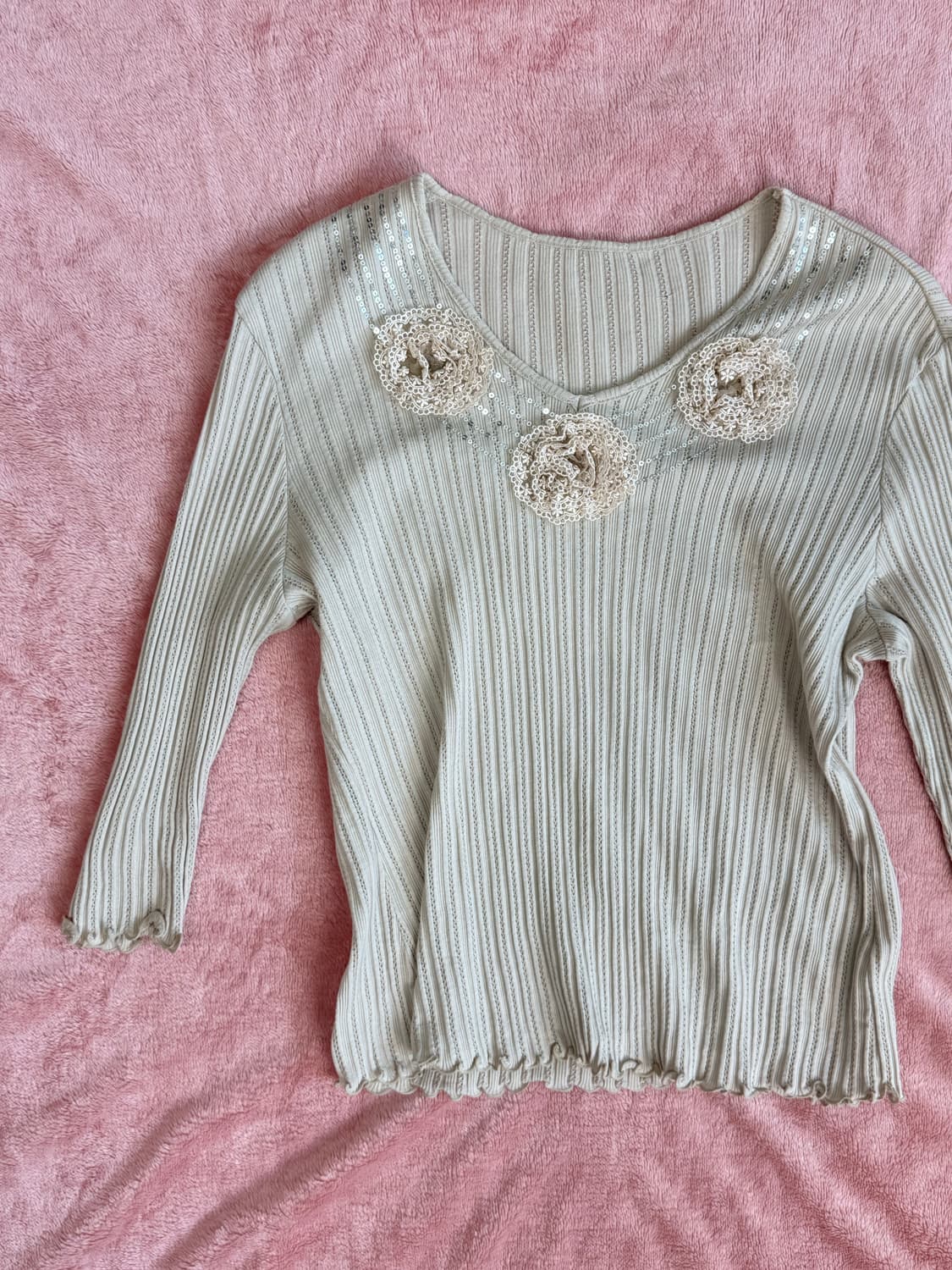 Clean Stream 니트 탑 상품이미지3