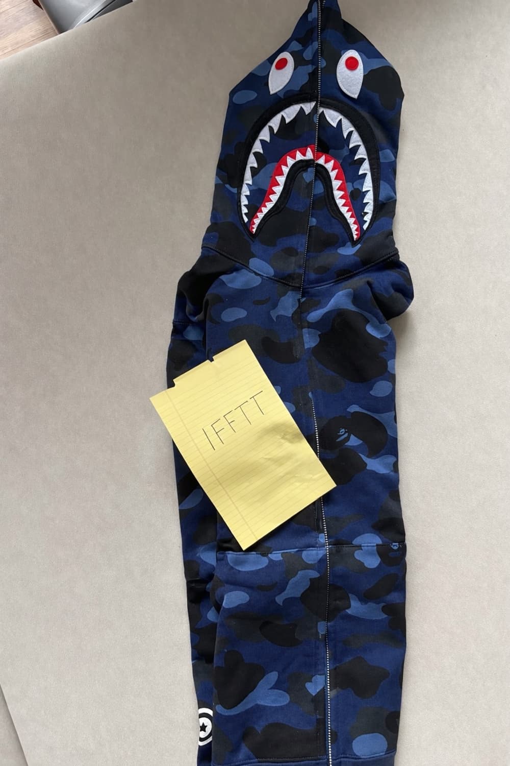 베이프 샤크후드 청계 m 새상품 상품이미지1