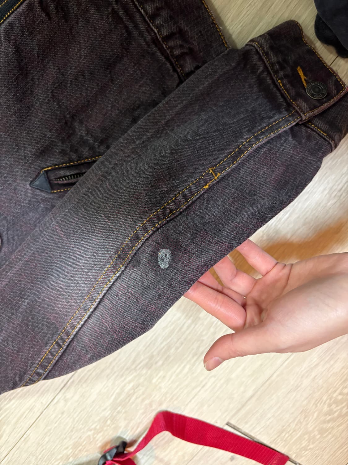 ppfm  펑크 데님 자켓 상품이미지5