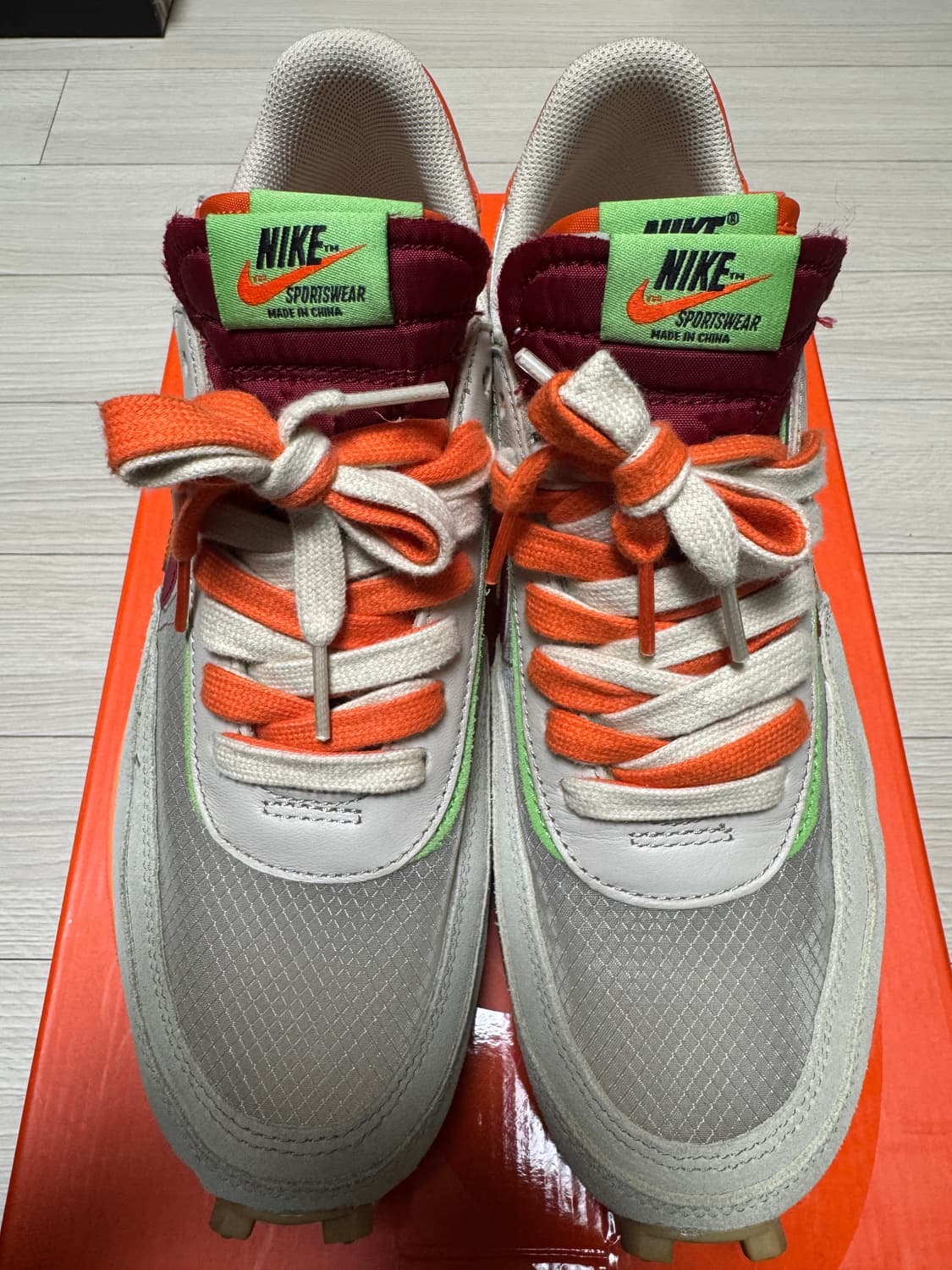 나이키 x 사카이 x 클랏 LD와플 오렌지 블레이즈 275 상품이미지1