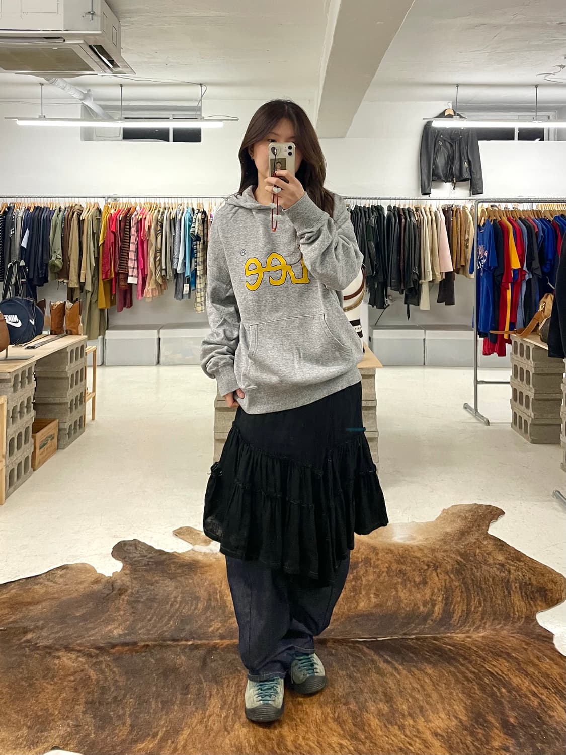 COMME DES GARCONS tricot unbalance skirt 상품이미지10