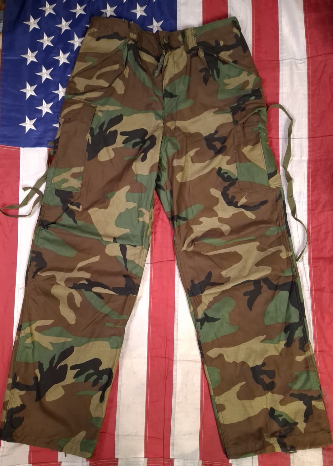 새제품 오리지날 80's 미군 우드랜드 M-65 카고팬츠 상품이미지6