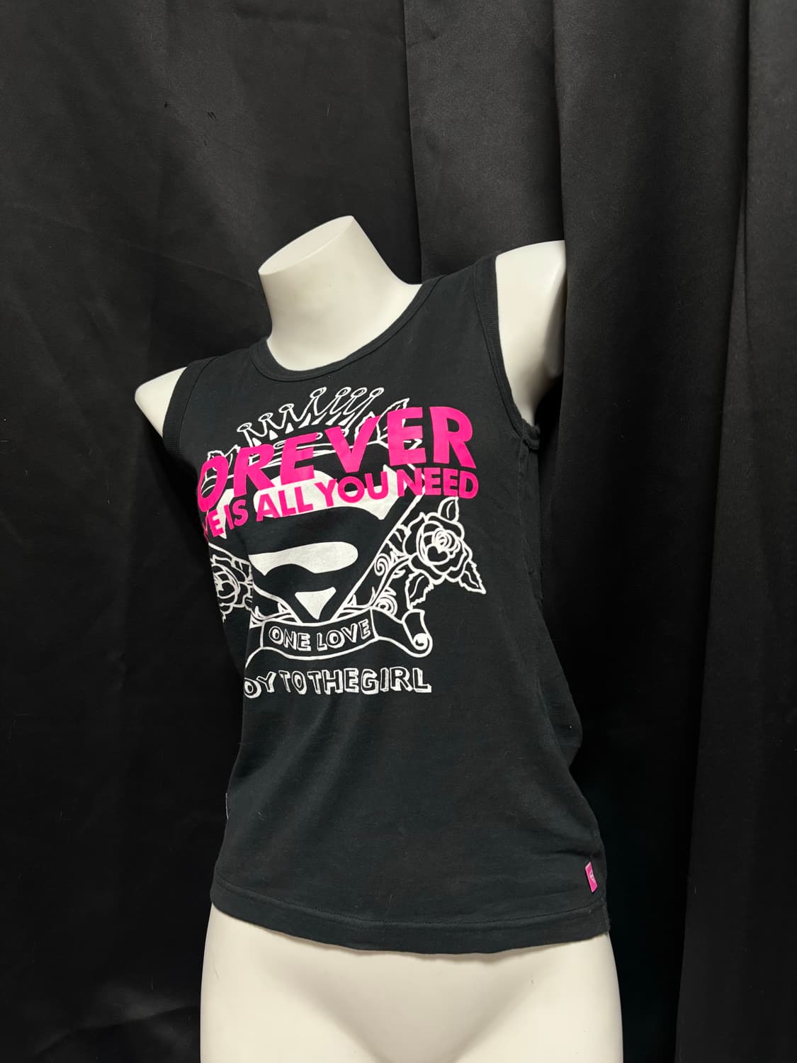 “Unknown” Y2K Pint Print Sleeveless 상품이미지6
