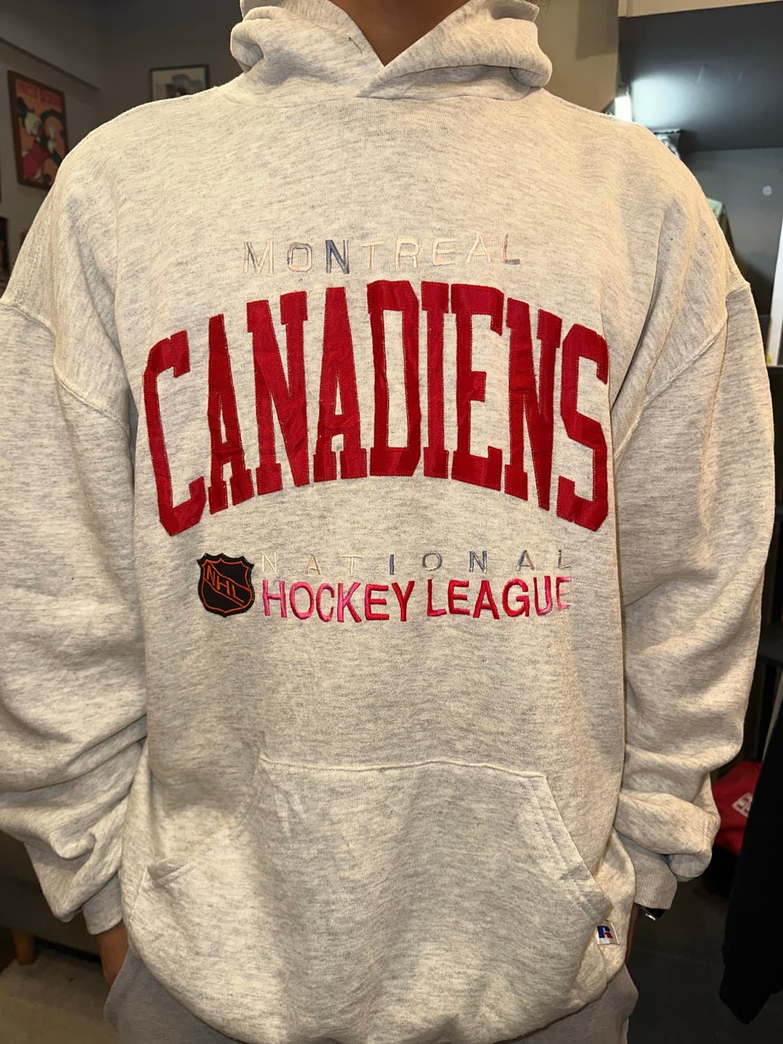90‘s Russell Athletic canadiens hood 상품이미지3