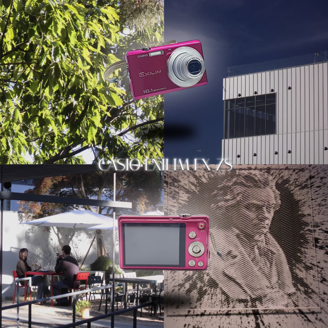 작례⭕️ 카시오 엑슬림 EX-ZS  로즈 핑크🌸  (품번_BB291) 상품이미지1