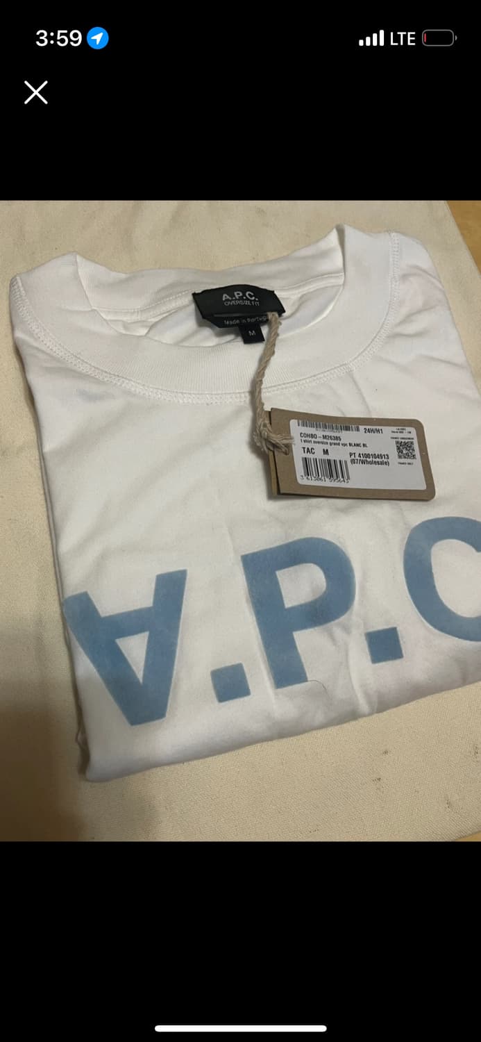 아페쎄 VPC 로고 티셔츠 상품이미지3