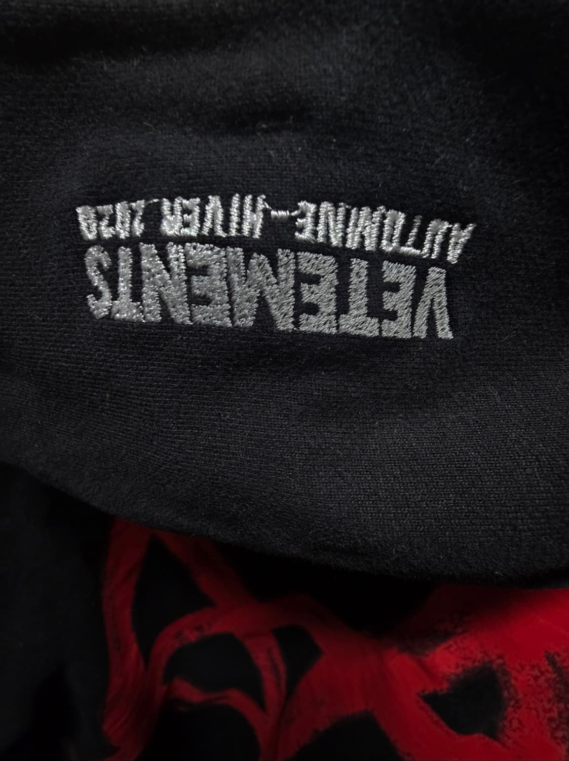 베트멍 아나키 레터링 후드티 상품이미지3