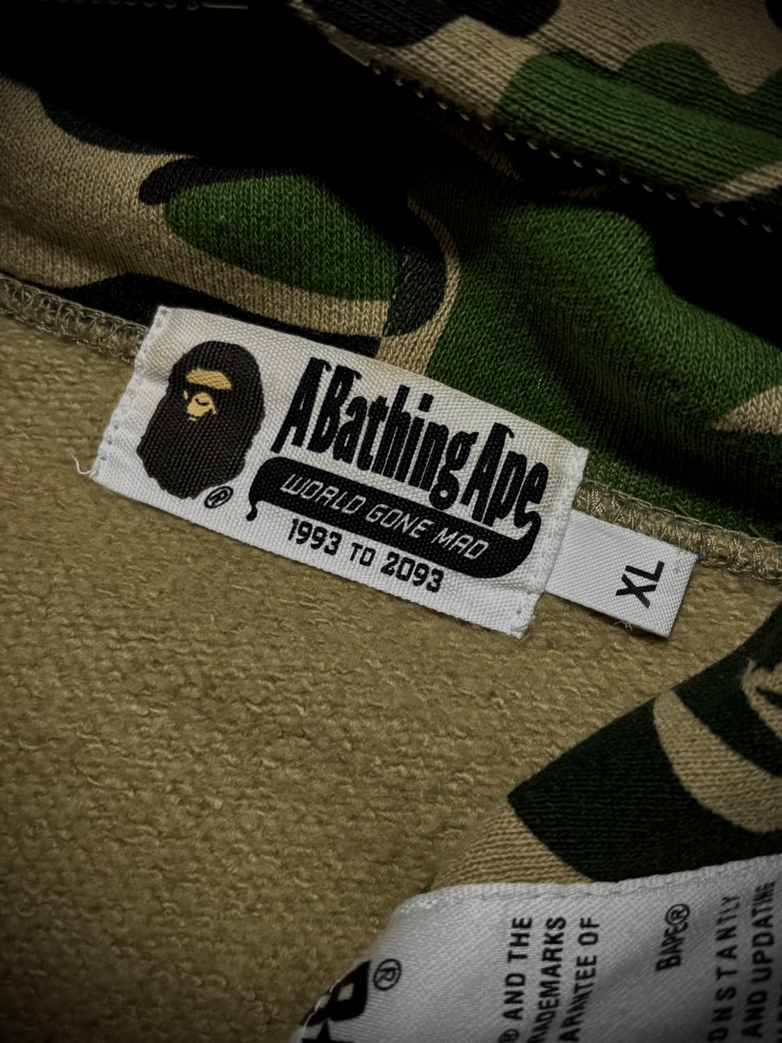 Bape 스타 카모플라쥬 후드집업 상품이미지7
