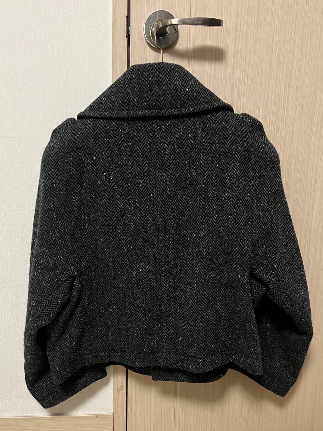 comme des garcons tricot 꼼데가르송 울 헤링본 코트 상품이미지4