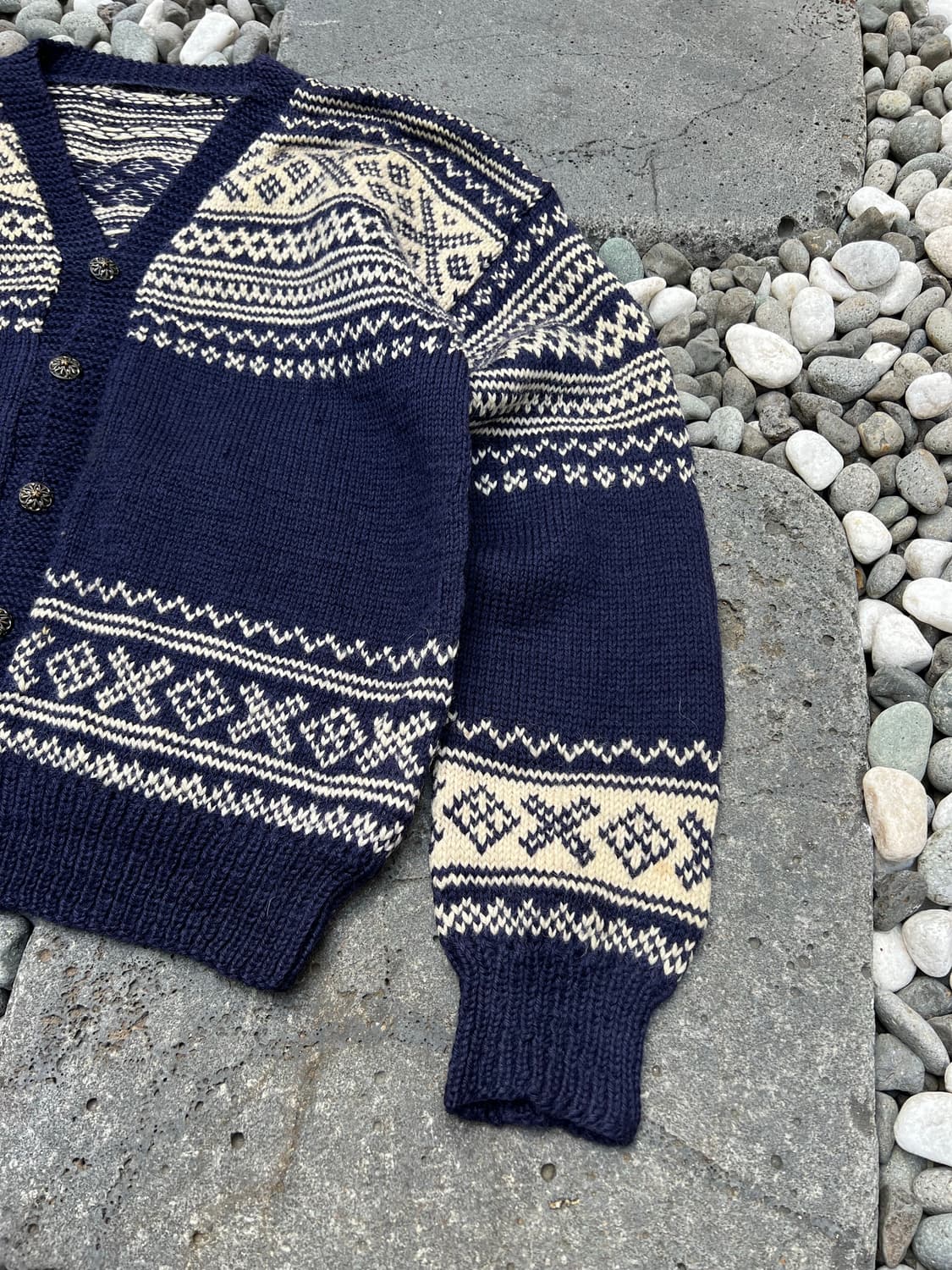 OLD VINTAGE NORDIC HAND KNIT 노르딕니트가디건 상품이미지7