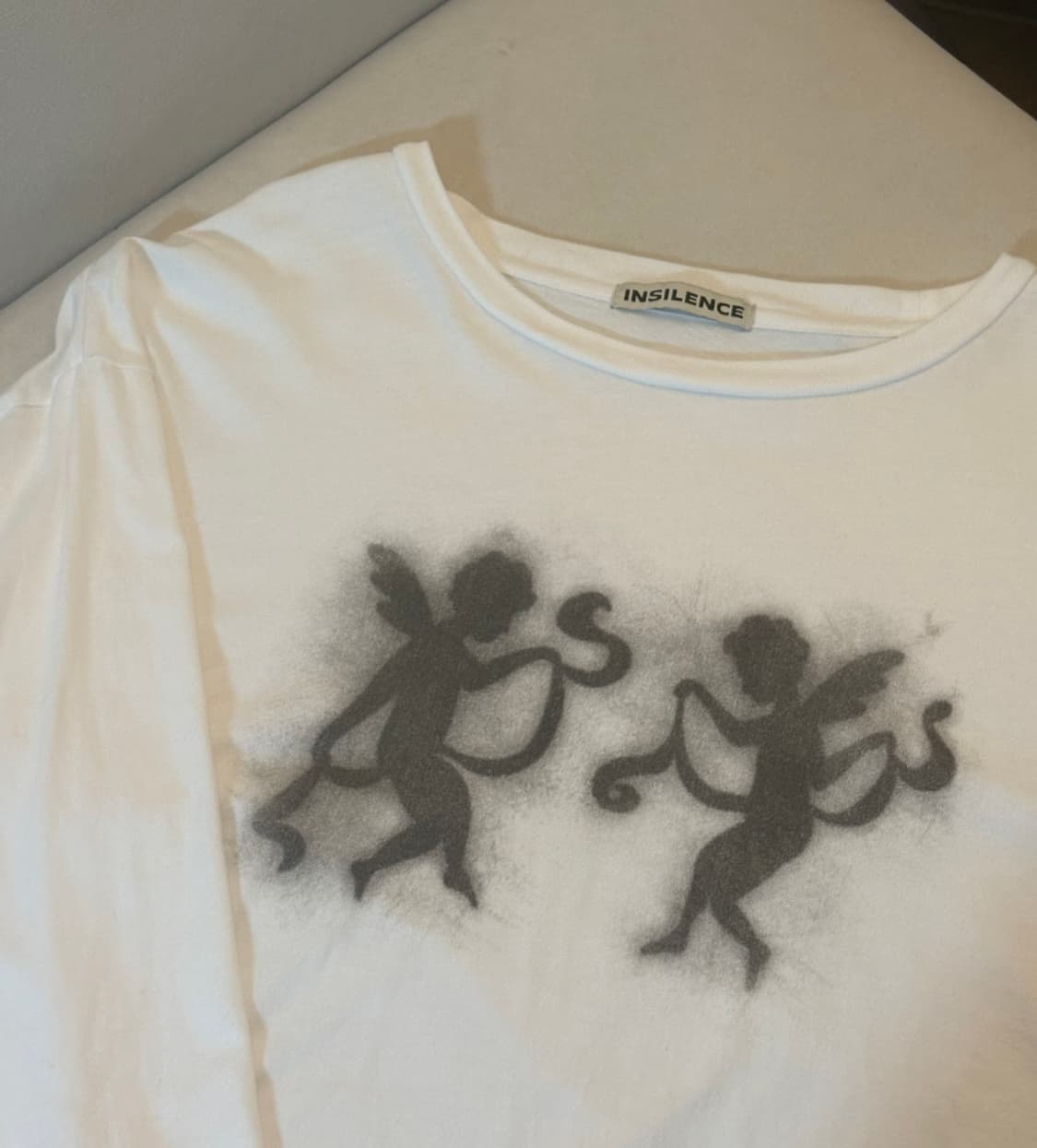 인사일런스 엔젤 그래픽 롱슬리브 M 상품이미지2