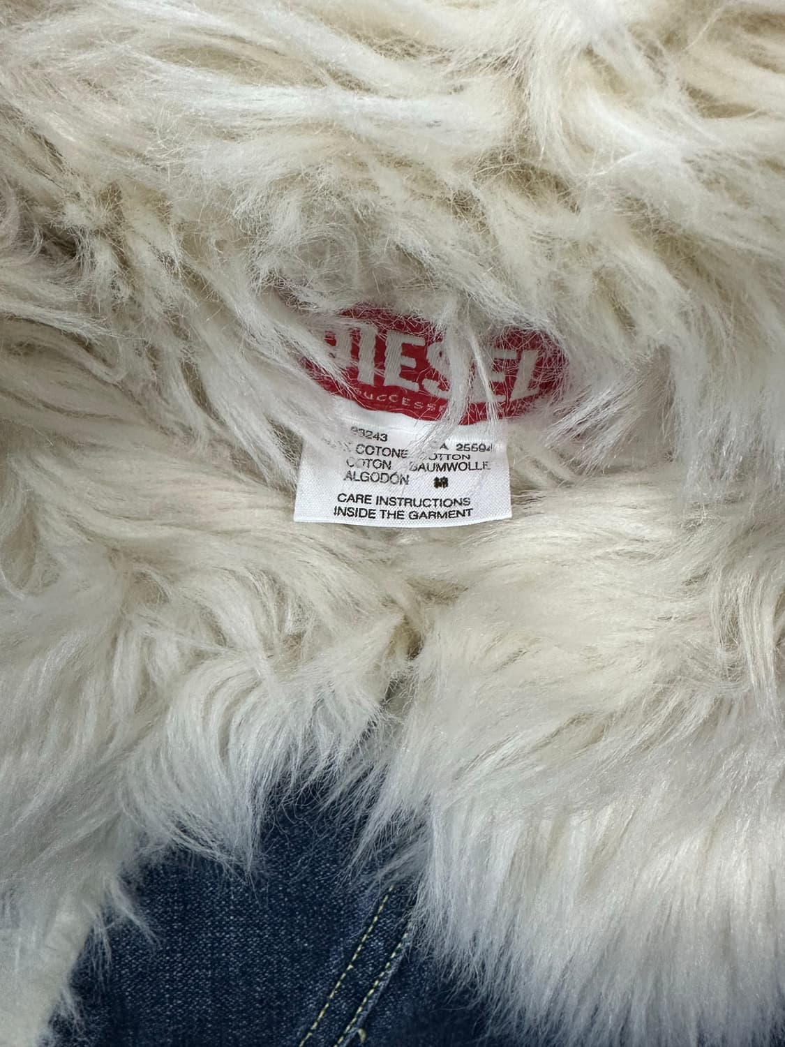 디젤 쉐르파 데님 자켓 상품이미지5