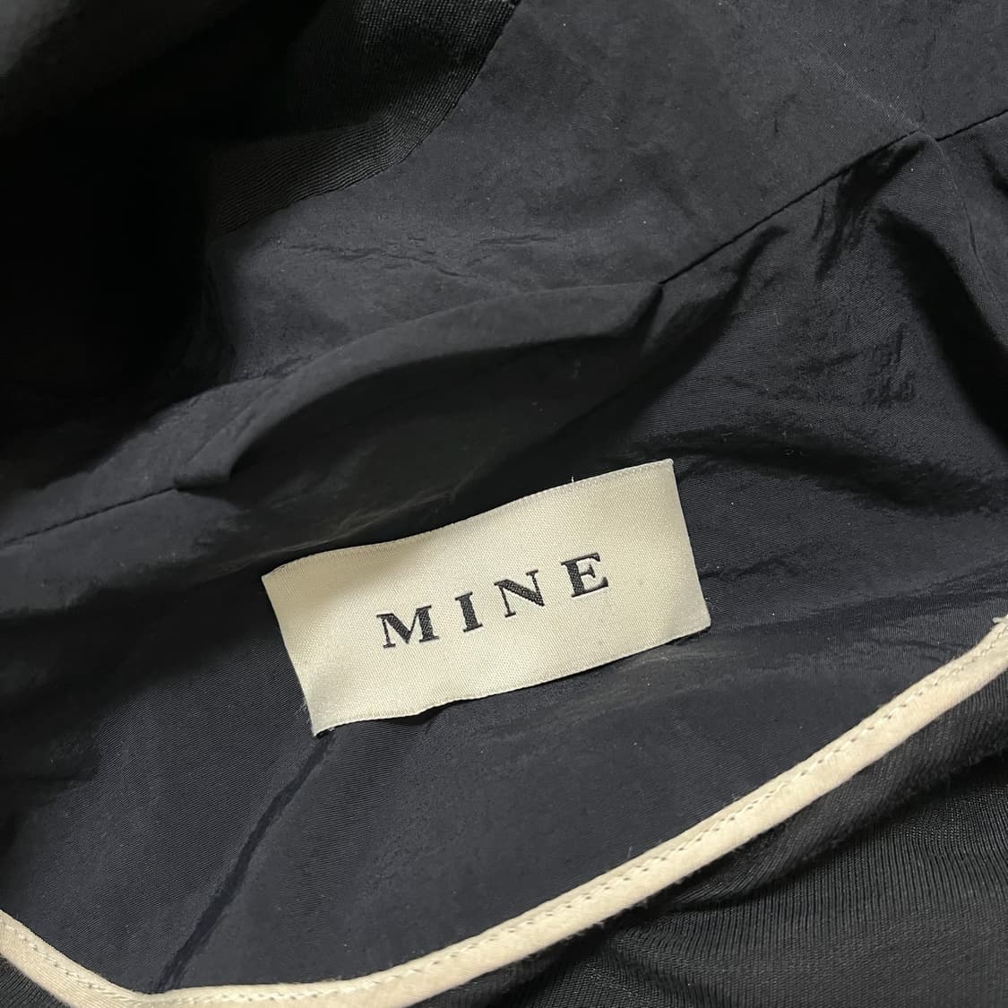 한섬 마인 MINE 여성 레이온 후드 야상 트렌치코트 55-66  상품이미지5