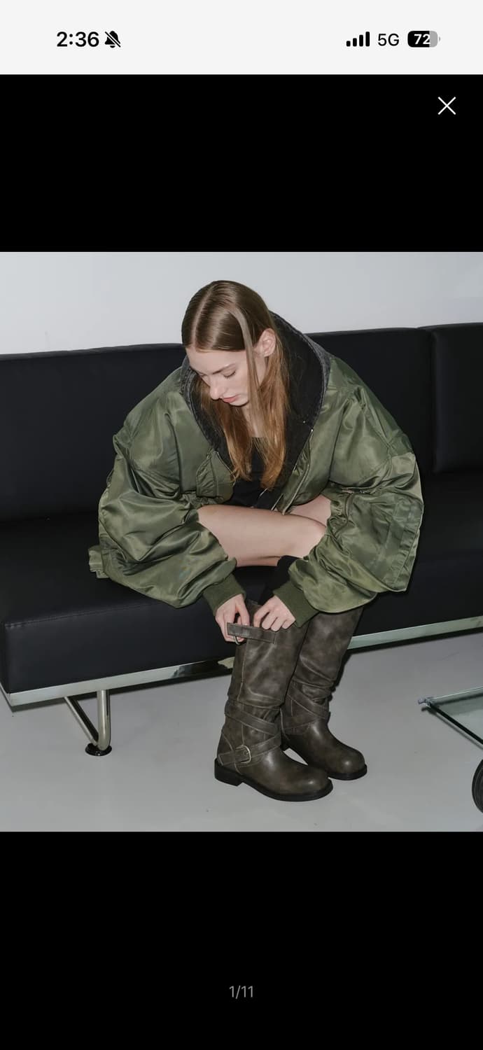 기호 레이븐 폴더블 부츠 그레이 상품이미지1