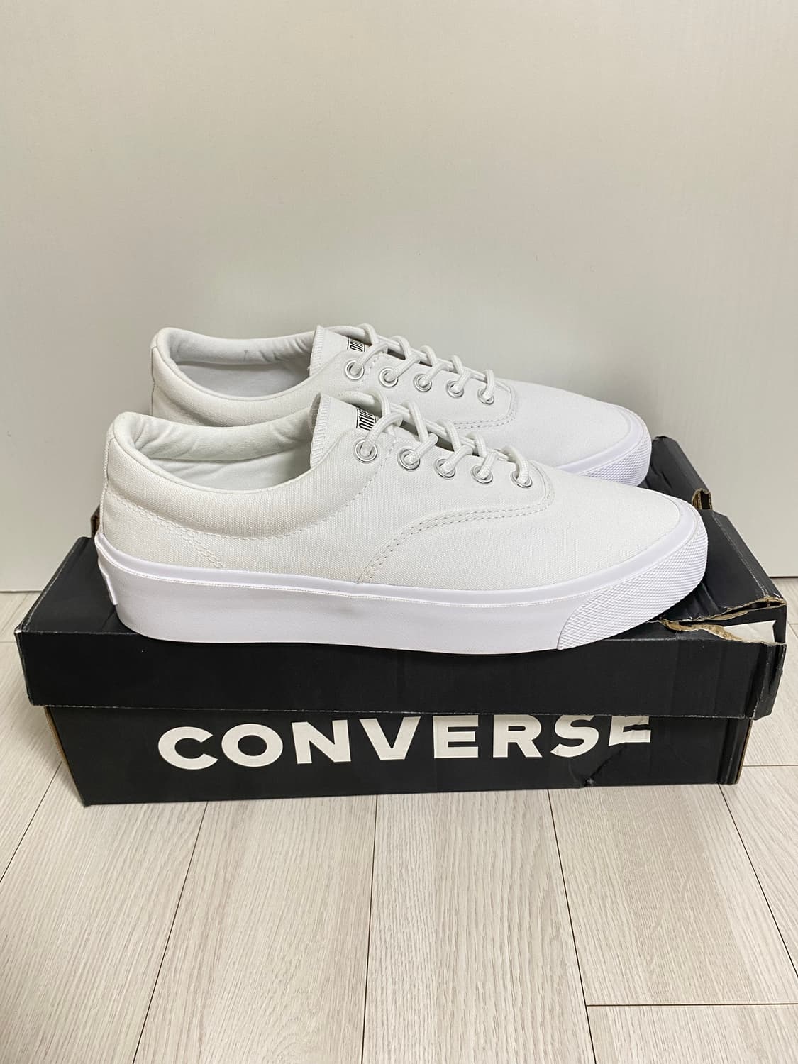 CONVERSE SKID GRIP CVO OX TRIPLE WHITE 상품이미지4