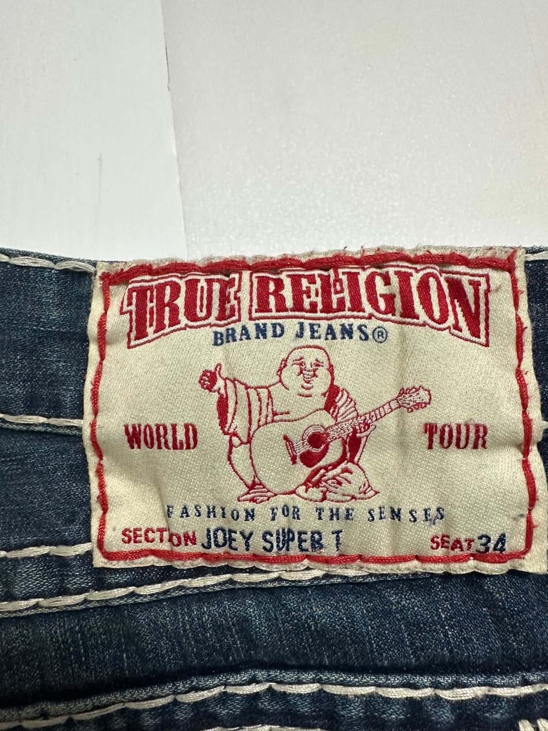 트루릴리전 스티치 데님 팬츠 상품이미지3