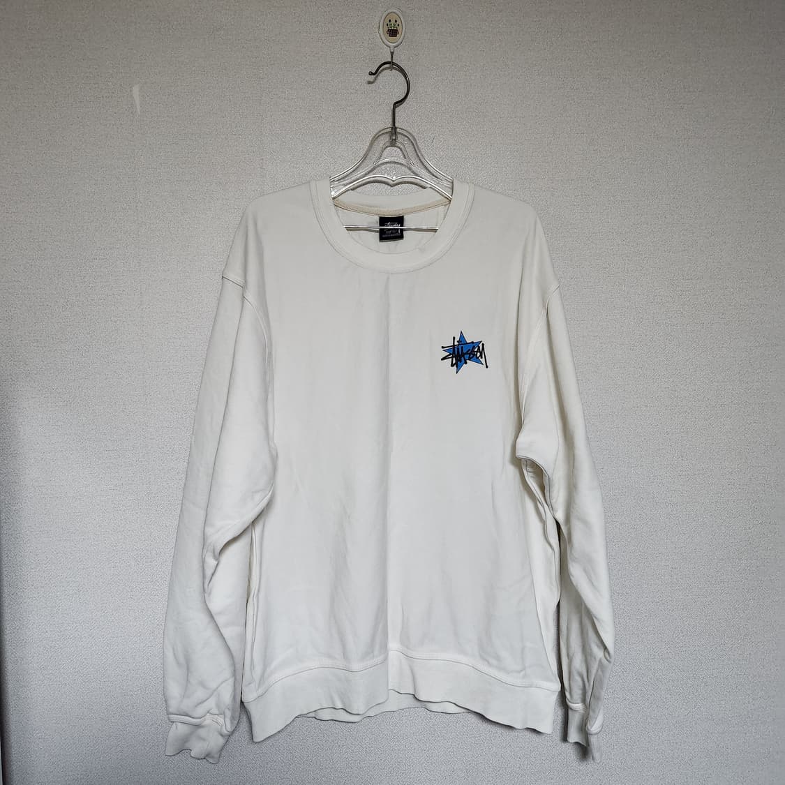 스투시 별 맨투맨 L 상품이미지1