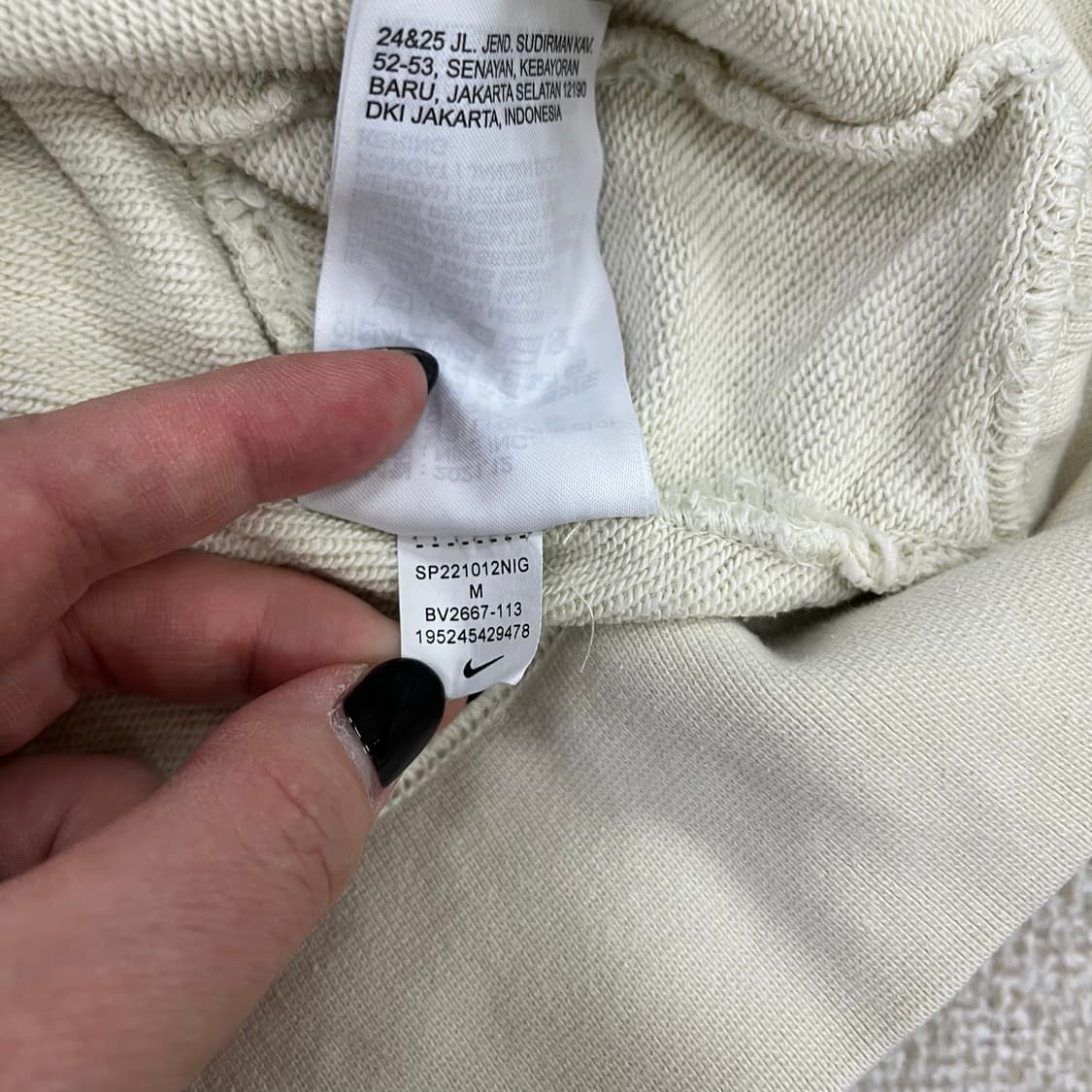 M 나이키 스우시 긴팔 맨투맨 0213M 상품이미지4