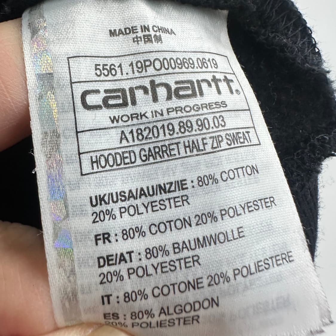 95 칼하트윕 남자 루즈핏 후드티 상품이미지4