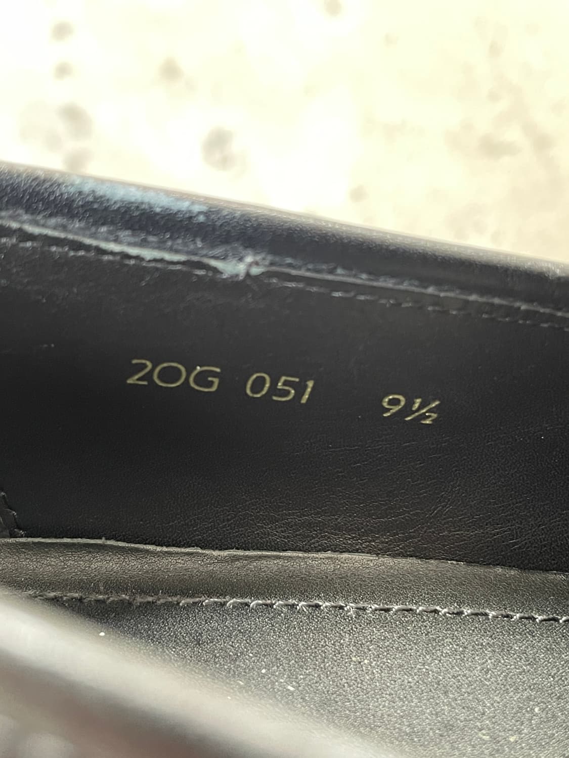 00s Prada All Black Laether Slip-on 상품이미지8