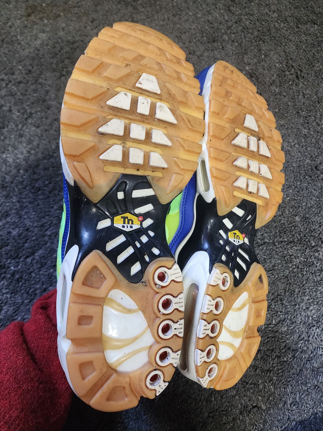 나이키 에어맥스 플러스 고스트그린올드로얄 상품이미지8