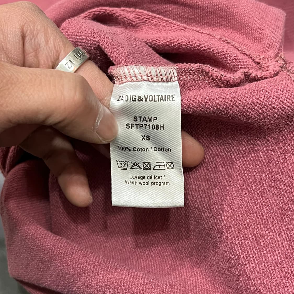  쟈딕앤볼테르 차아머 자수 스웻셔츠 y15084 상품이미지7