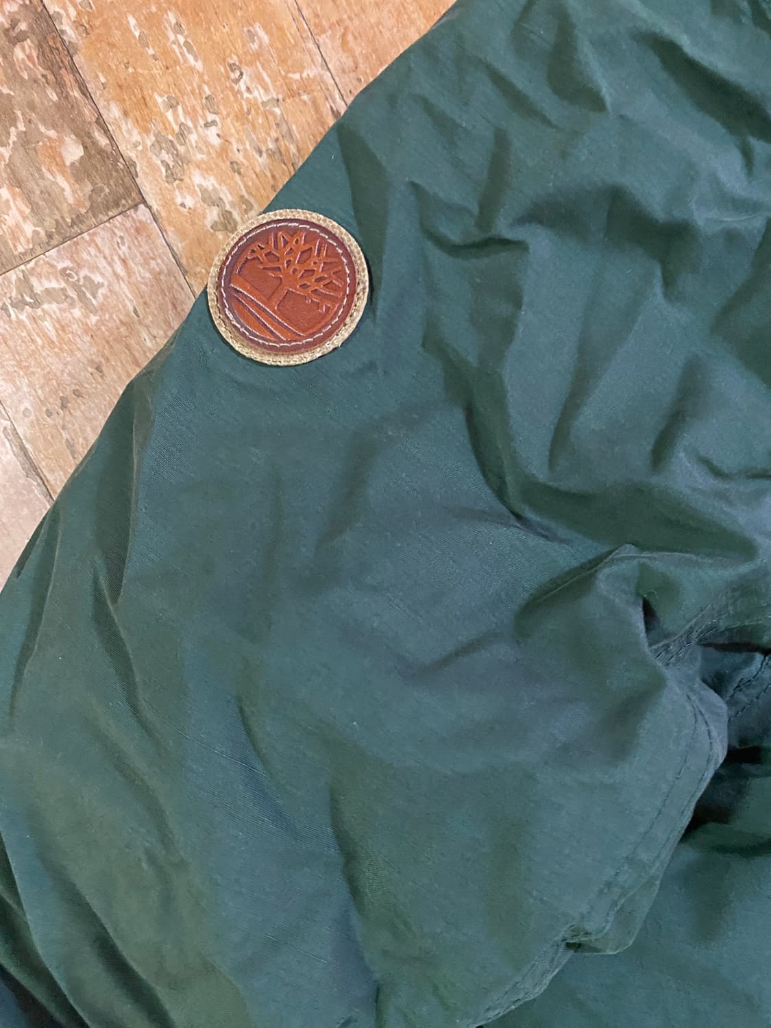 Timberland 다운 올리브그린 파카 XL 상품이미지9