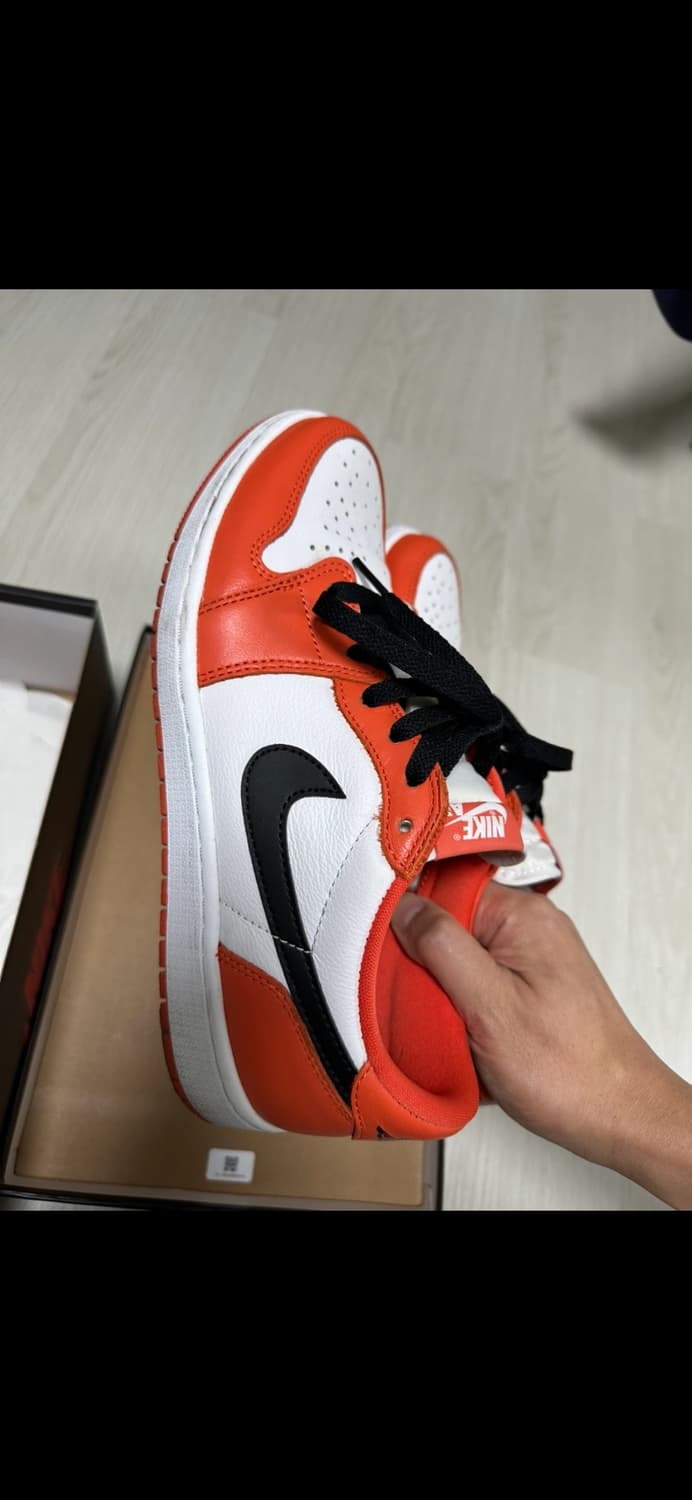 나이키 조던 로우 og 스타피쉬 275 사이즈 상품이미지4