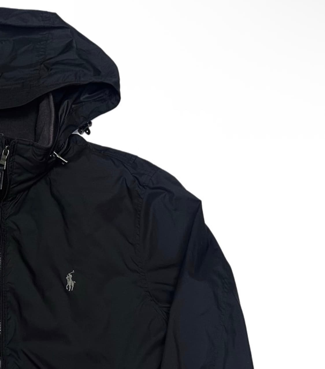 폴로 랄프로렌 블랙후드바람막이 S 상품이미지2