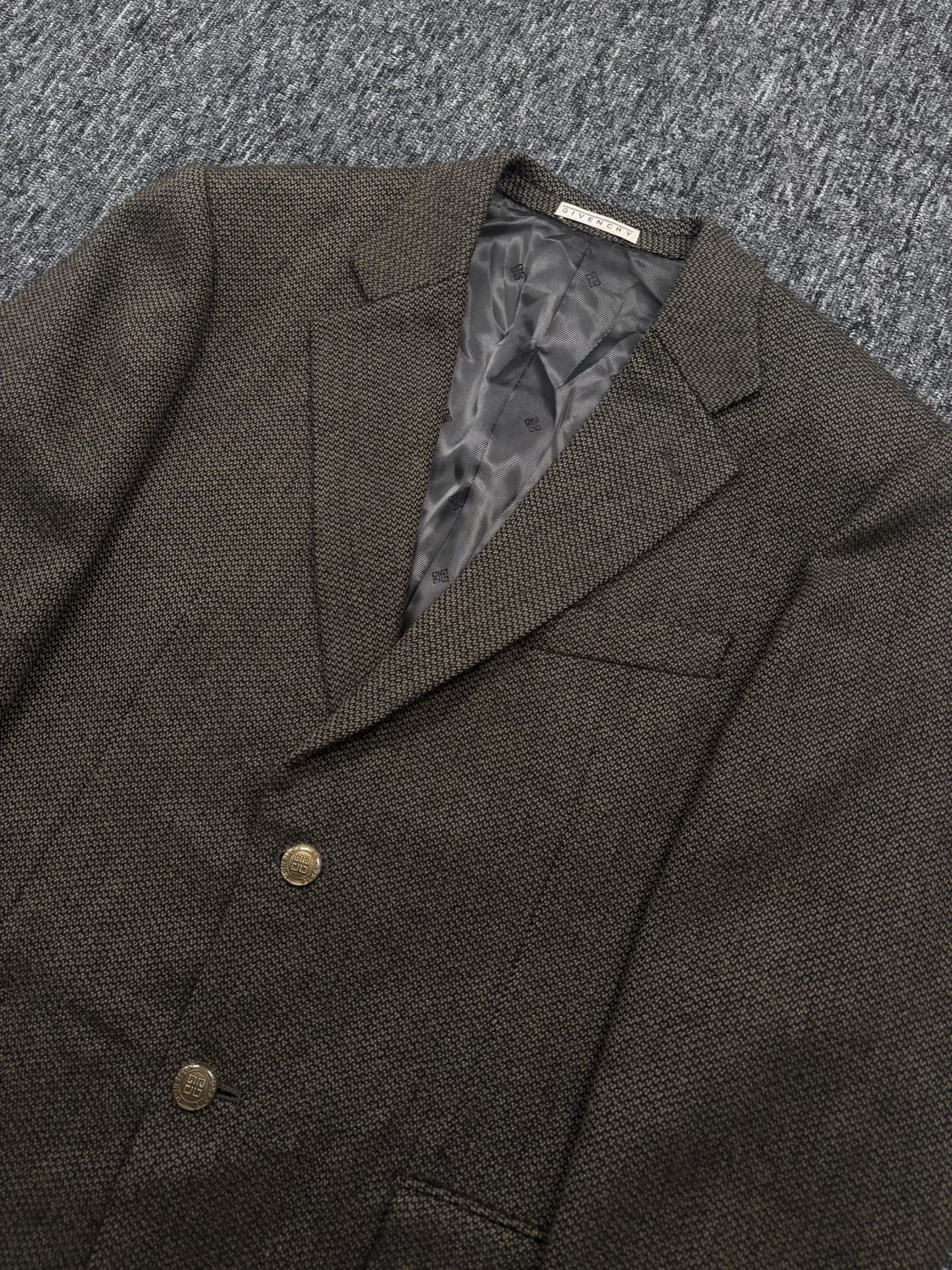 지방시 알파카 울 블레이저 자켓 상품이미지4