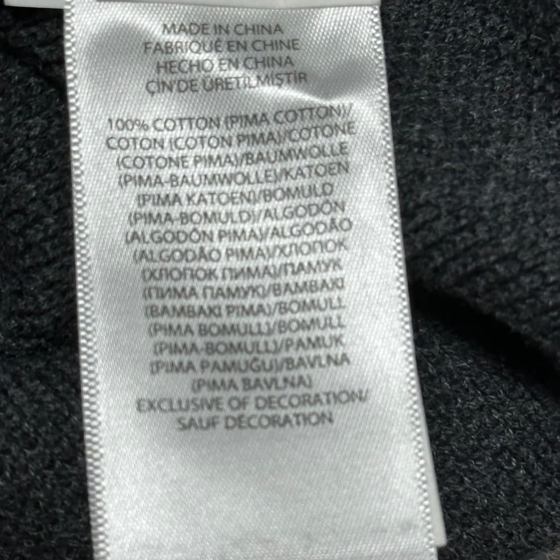 L 폴로랄프로렌 그레이 포니 챠콜 반집업 니트 상품이미지5