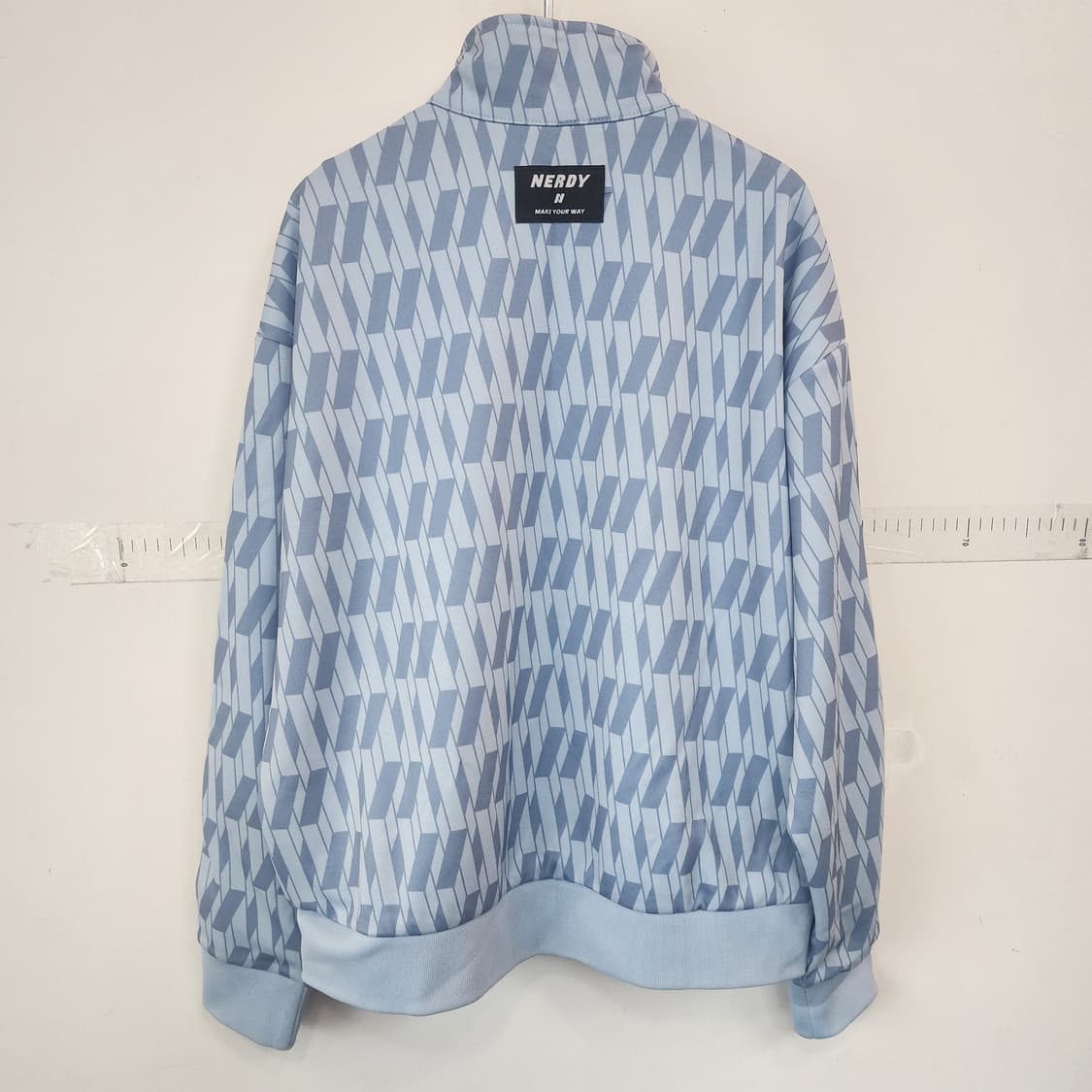 널디 패턴 트랙탑 블루 상품이미지8