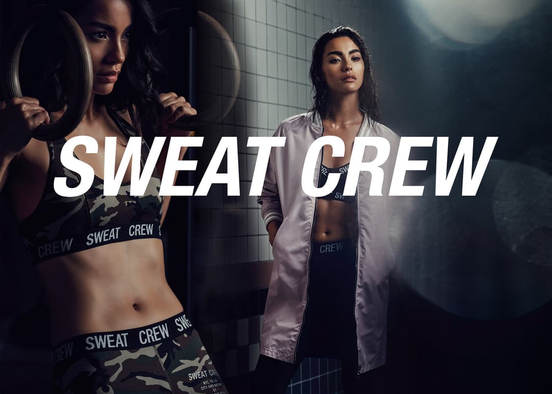 아드리안 호 Sweat Crew 카모 레깅스 상품이미지1