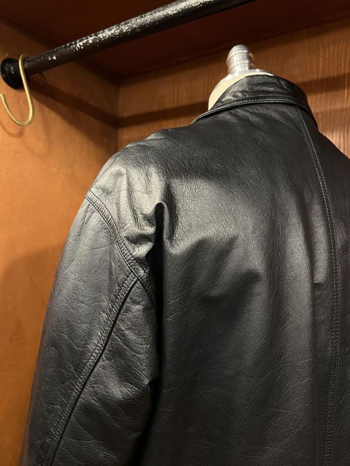 프레이크 레더 카코트 상품이미지6