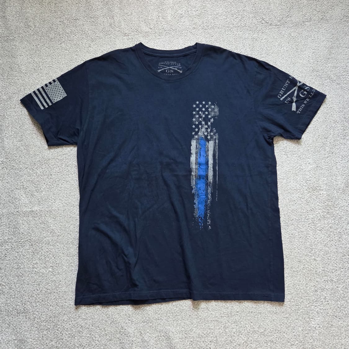 Grunt Style 빈티지 반팔 티셔츠 XL-2XL(105-110) 상품이미지1