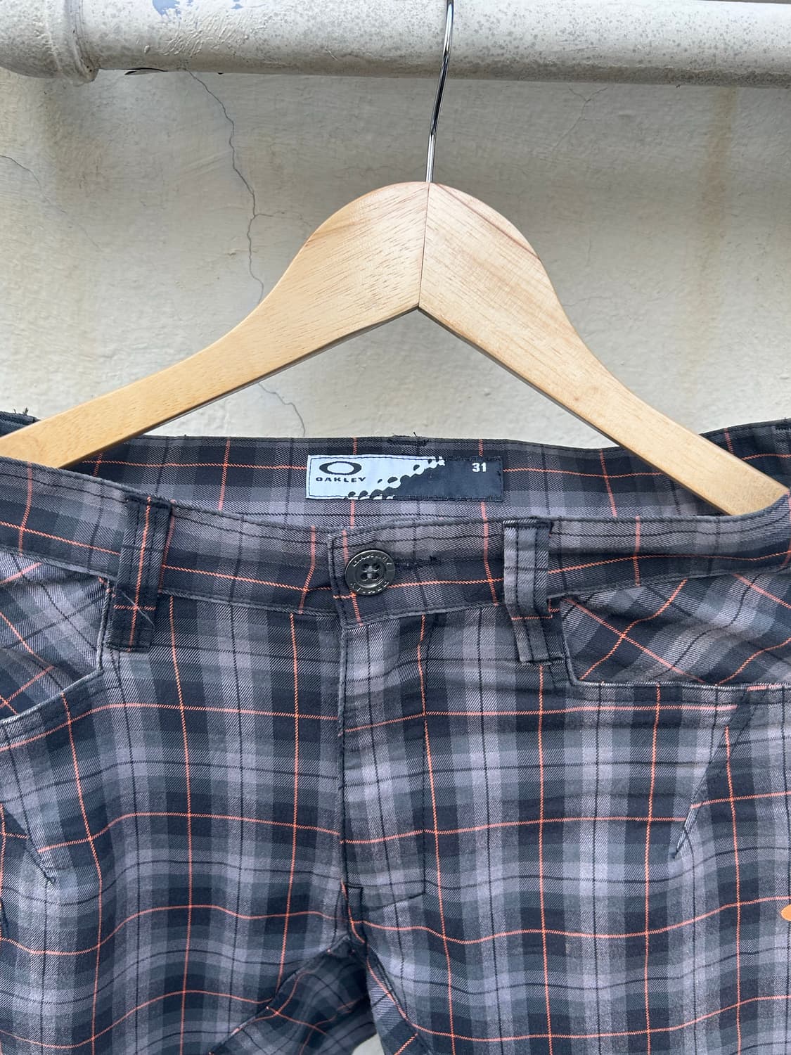 오클리 팬츠 타탄체크 빈티지 상품이미지6