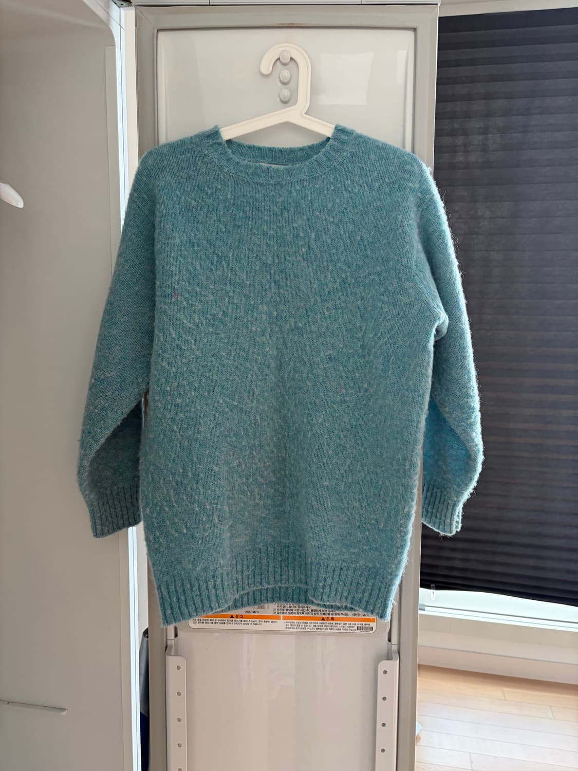 영국 셔틀랜더 쉐기독 울100% 니트 103사이즈 상품이미지1