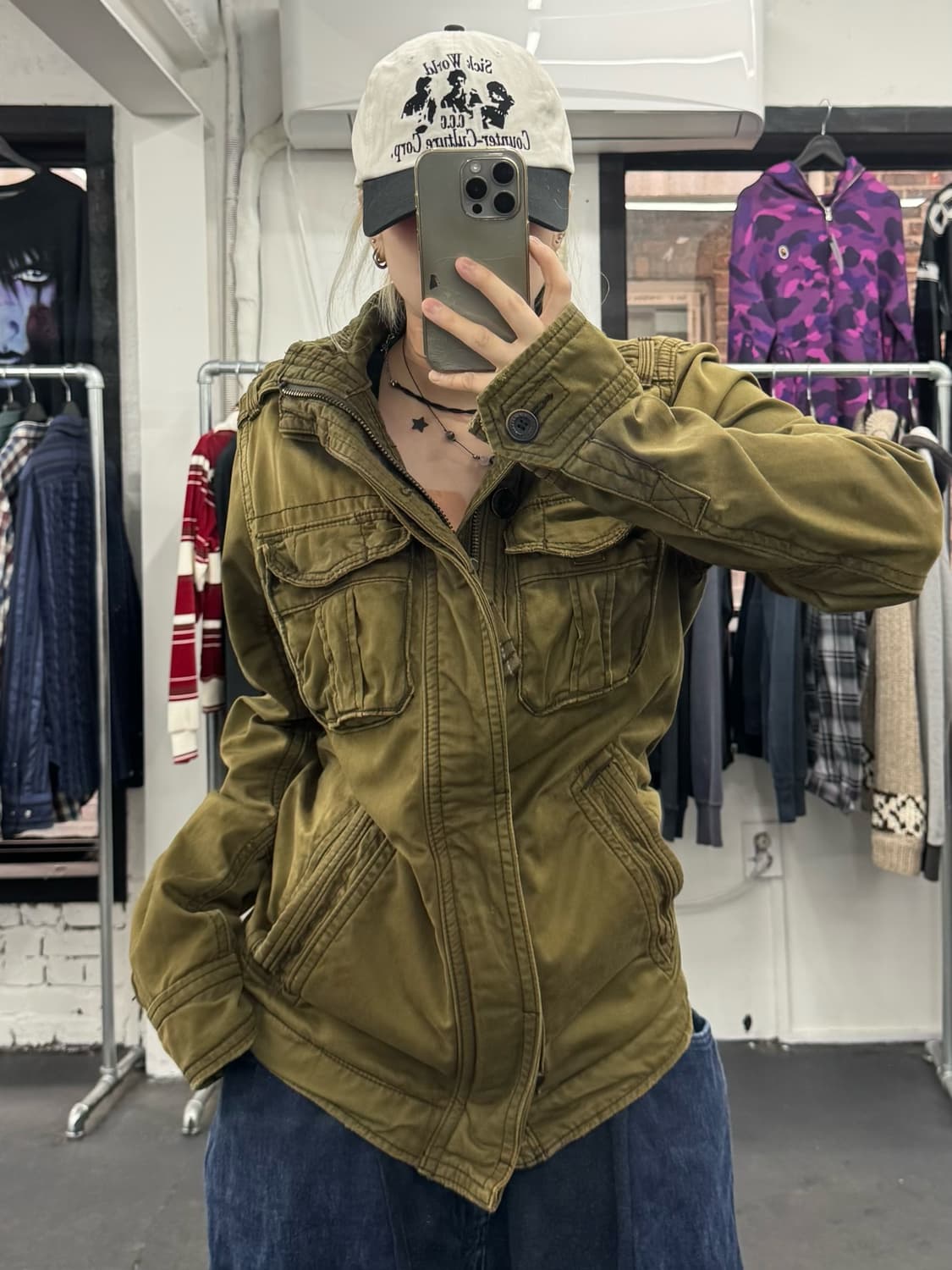 아베크롬비 그런지 필드자켓 상품이미지1