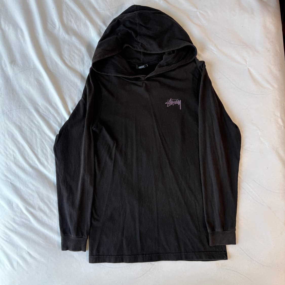 스투시 여인상 후드티 S 상품이미지6