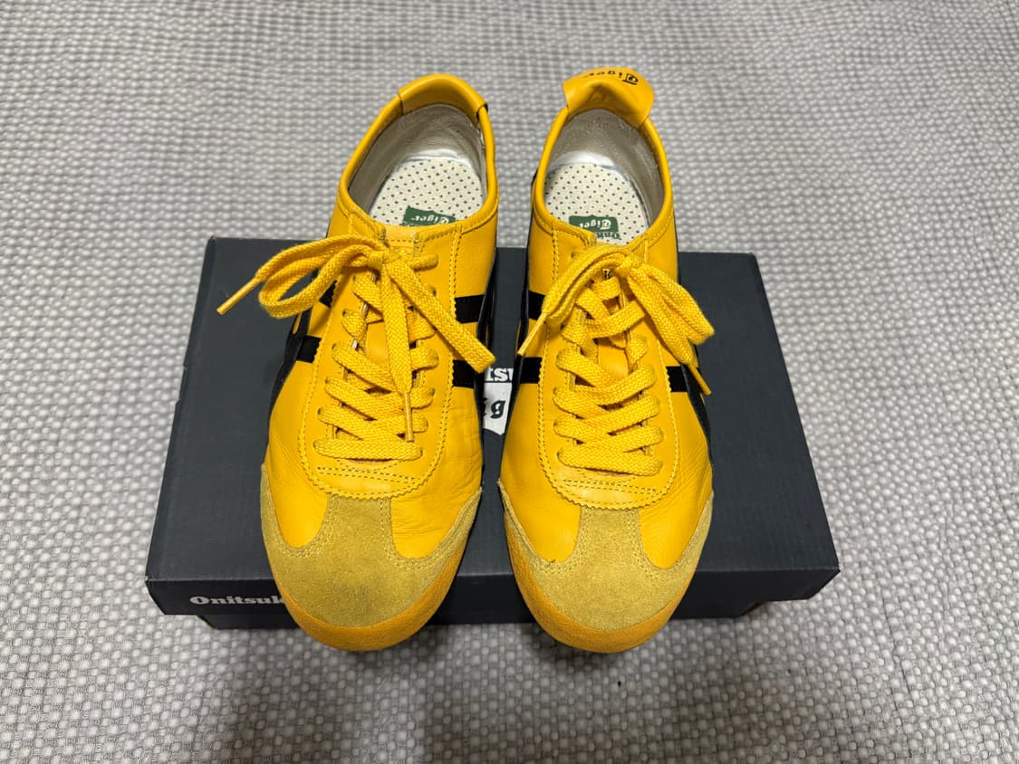 오니츠카 타이거 멕시코 66 옐로우 블랙 260 상품이미지1
