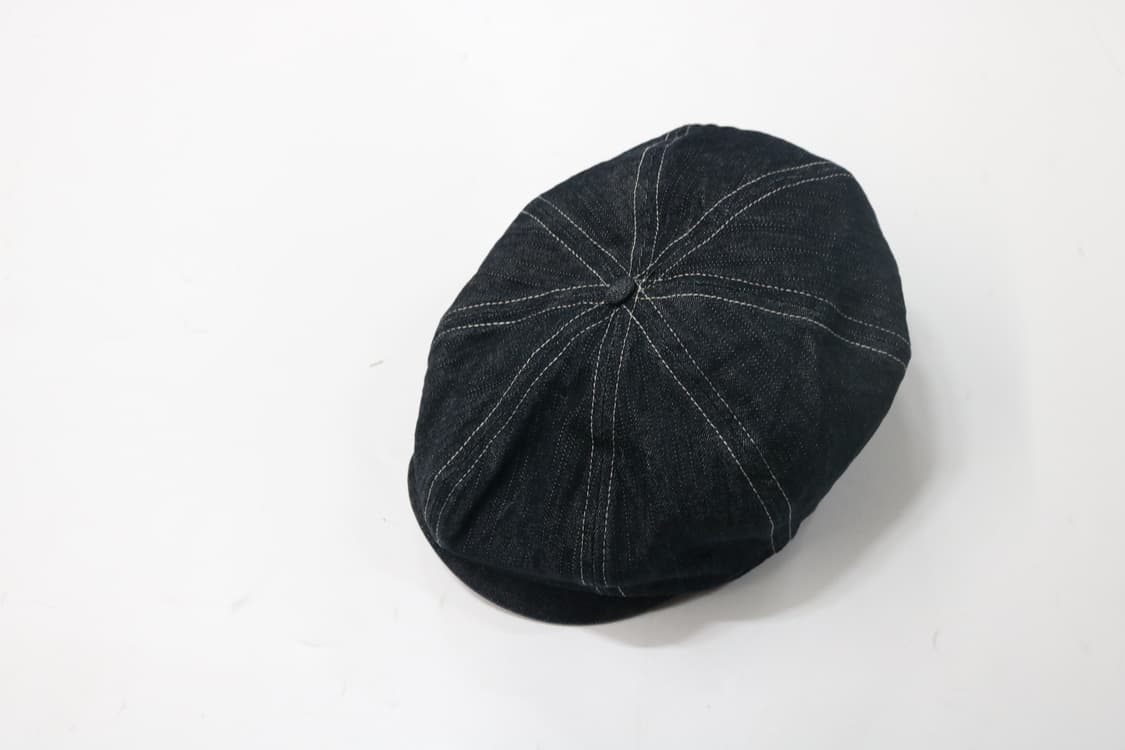 스투시 STUSSY 90s 빈티지 인디고 데님 뉴스보이 캡 (L/XL) 상품이미지3