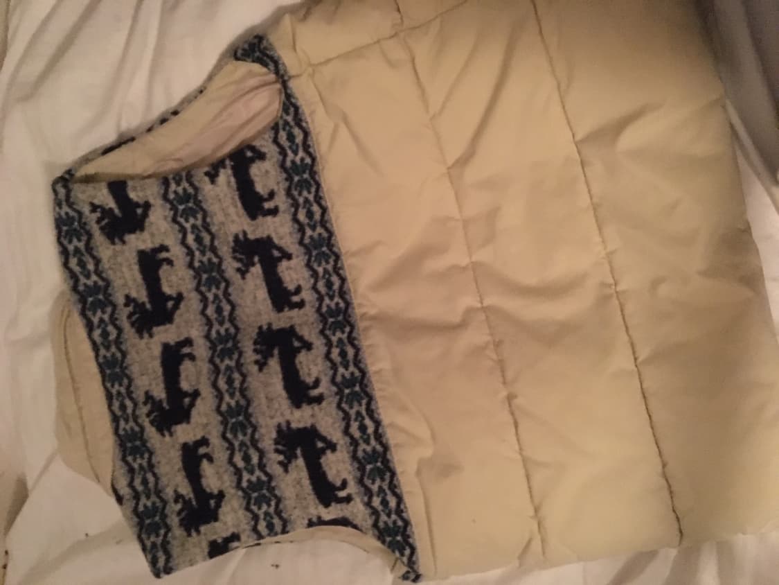 빈티지 모리 노르딕 패딩조끼 상품이미지5