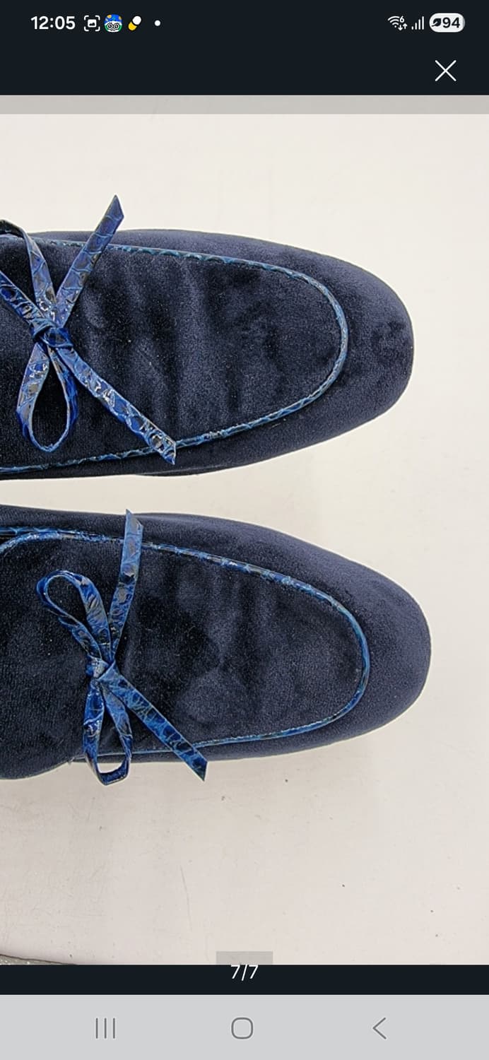 정품 랑방컬렉션 스웨이드단화250 상품이미지6