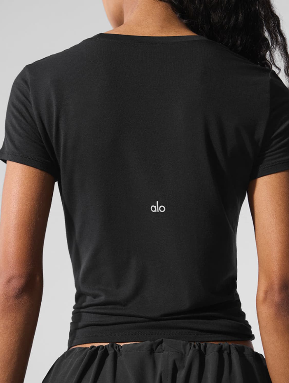 (새상품) 알로요가 Alo Yoga All Day 반팔 블랙 S 상품이미지2