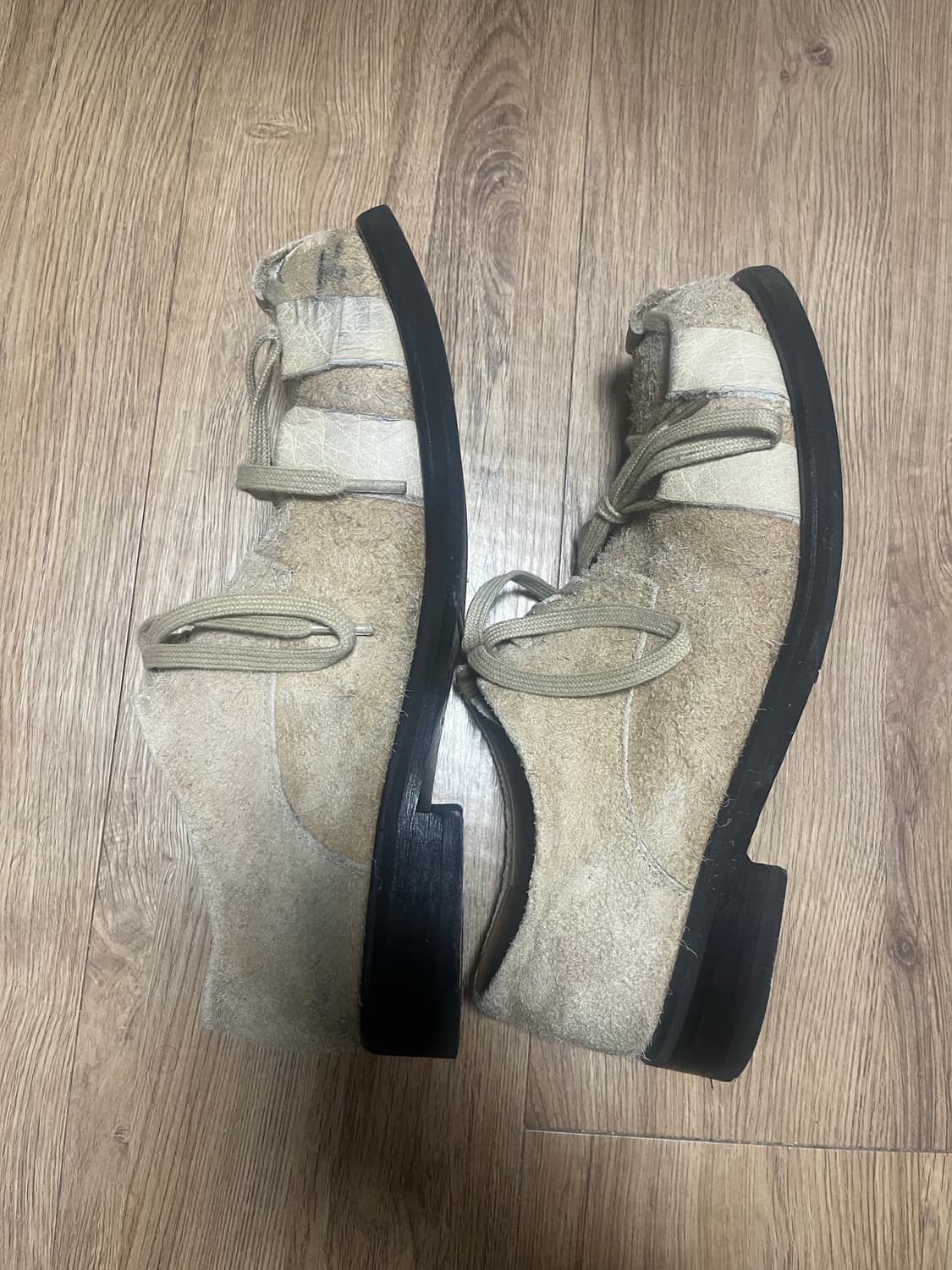 네거티브쓰리 버팔로 더비 베이지 상품이미지3