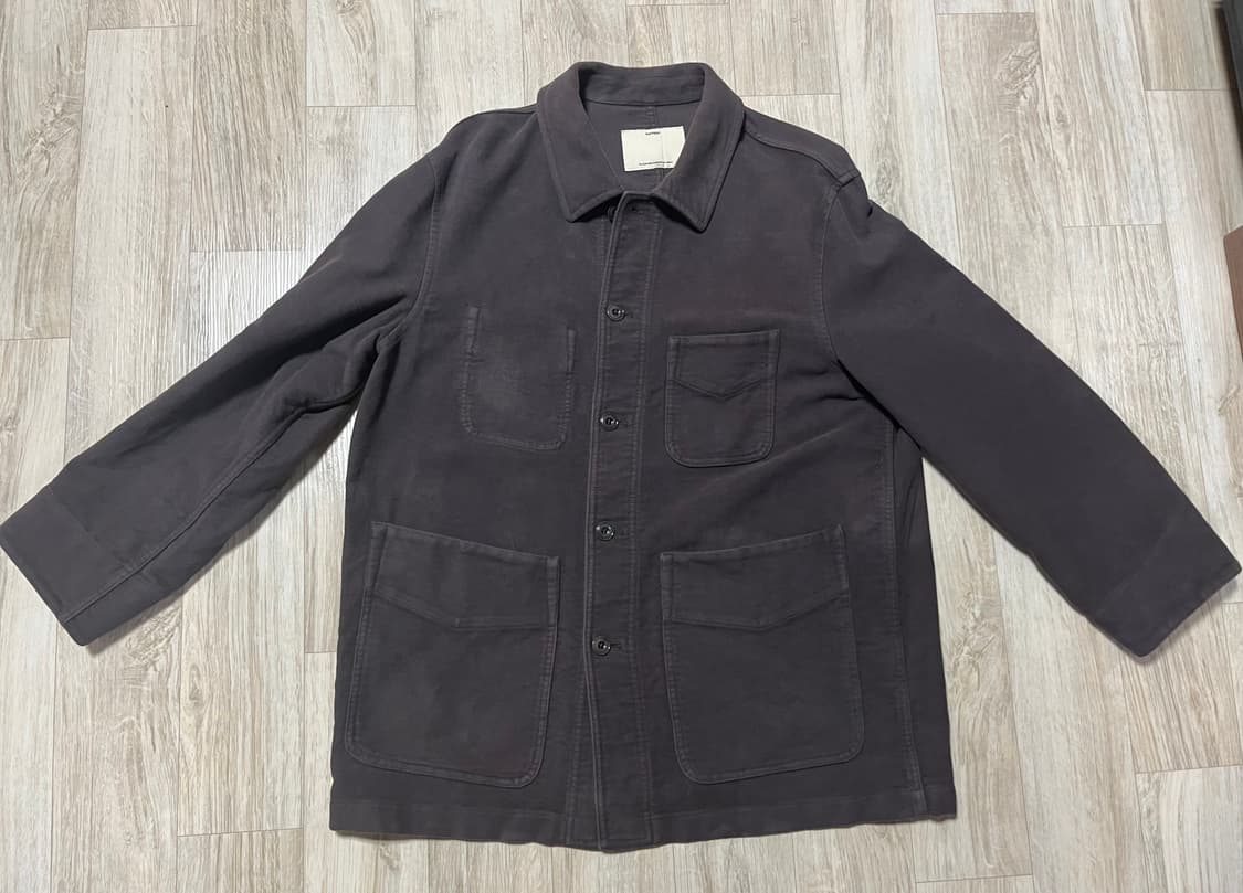 포터리 몰스킨 워크자켓 다크브라운 1사이즈 상품이미지4