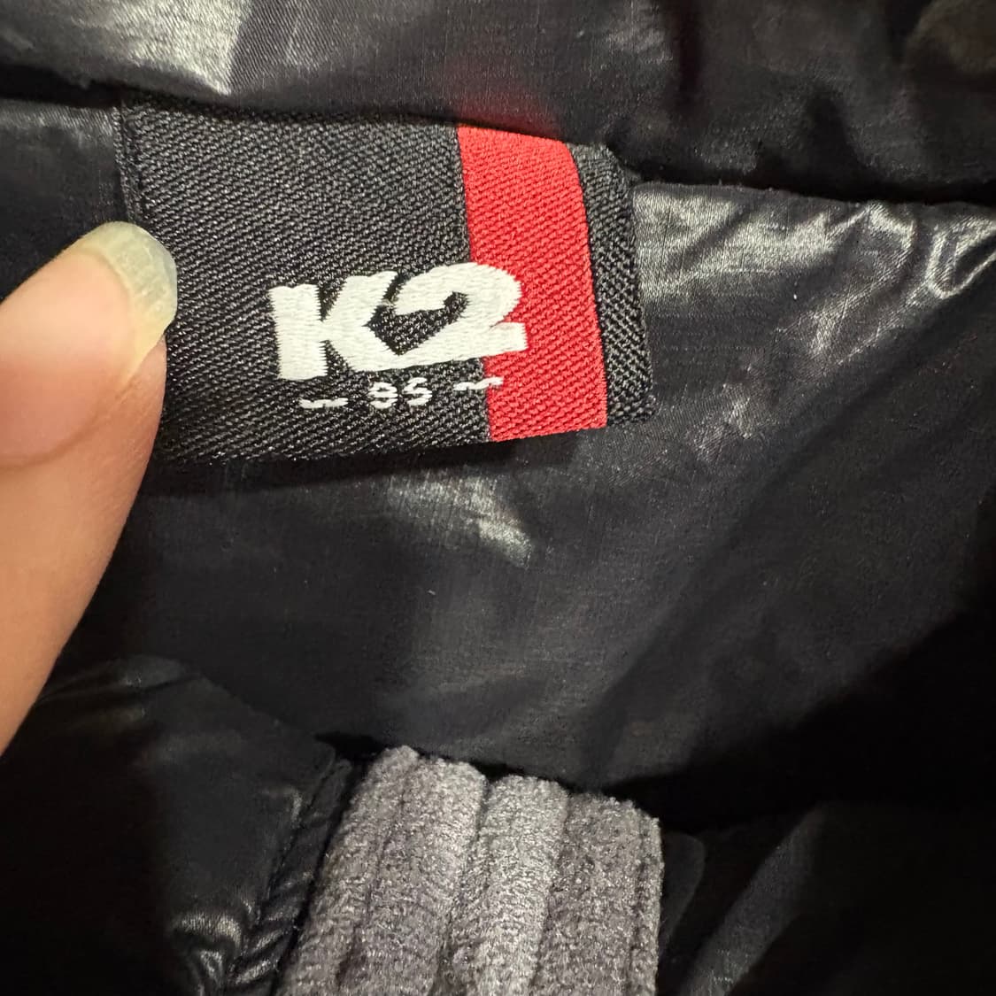 K2 경량 구스다운 패딩 95사이즈 상품이미지4