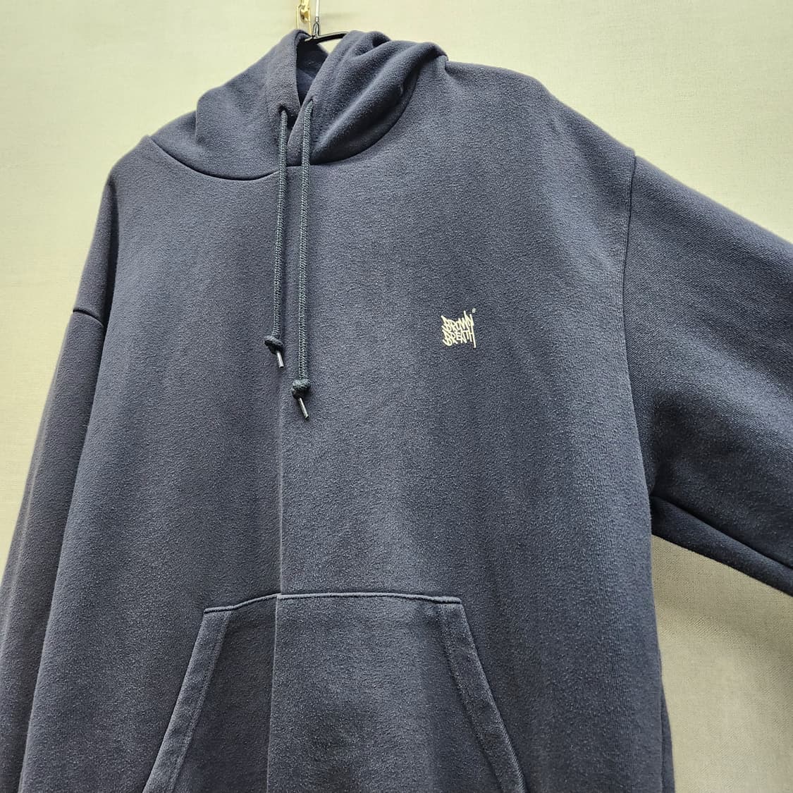 브라운브레스 백 빅로고 프린팅 후드티 XL 상품이미지3