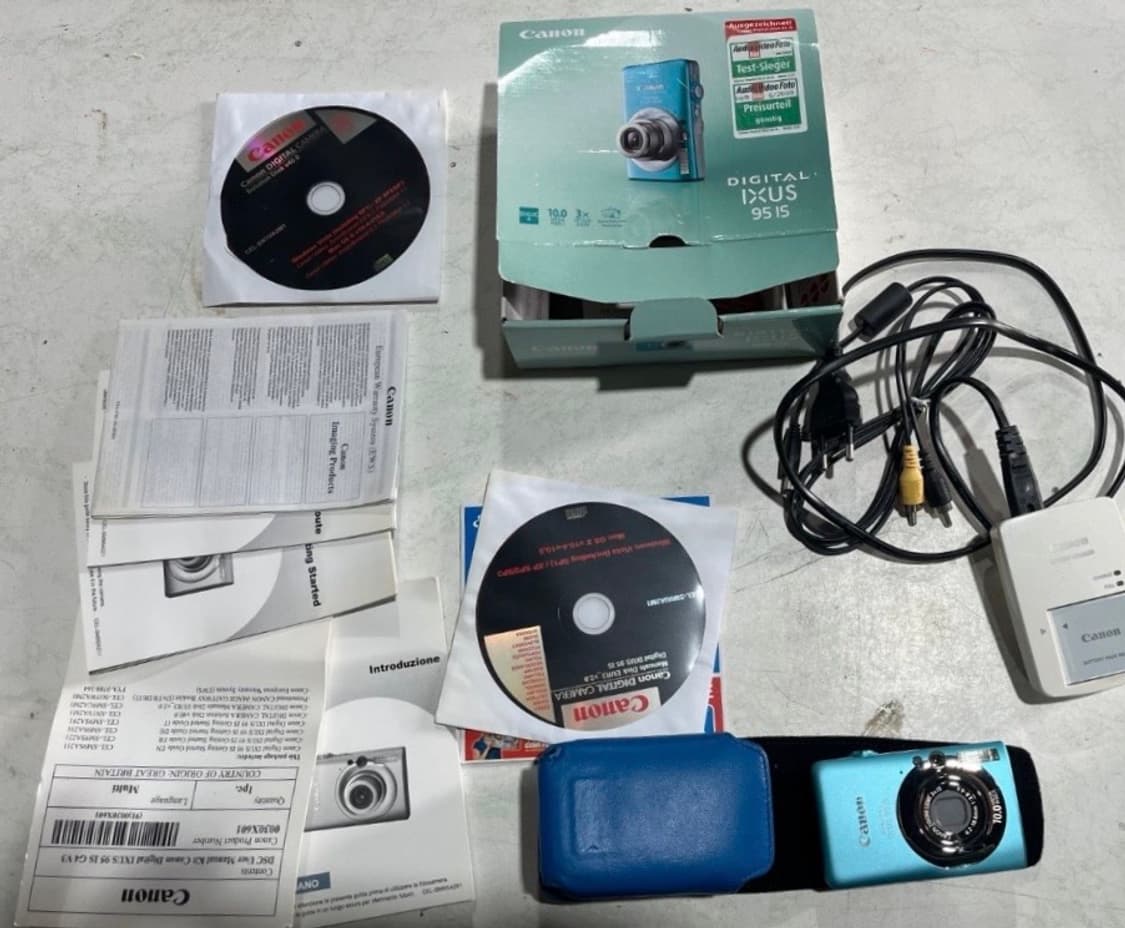 A급 풀박스)캐논 익서스 95 IXUS 95 빈티지 디지털카메라 디카 상품이미지6