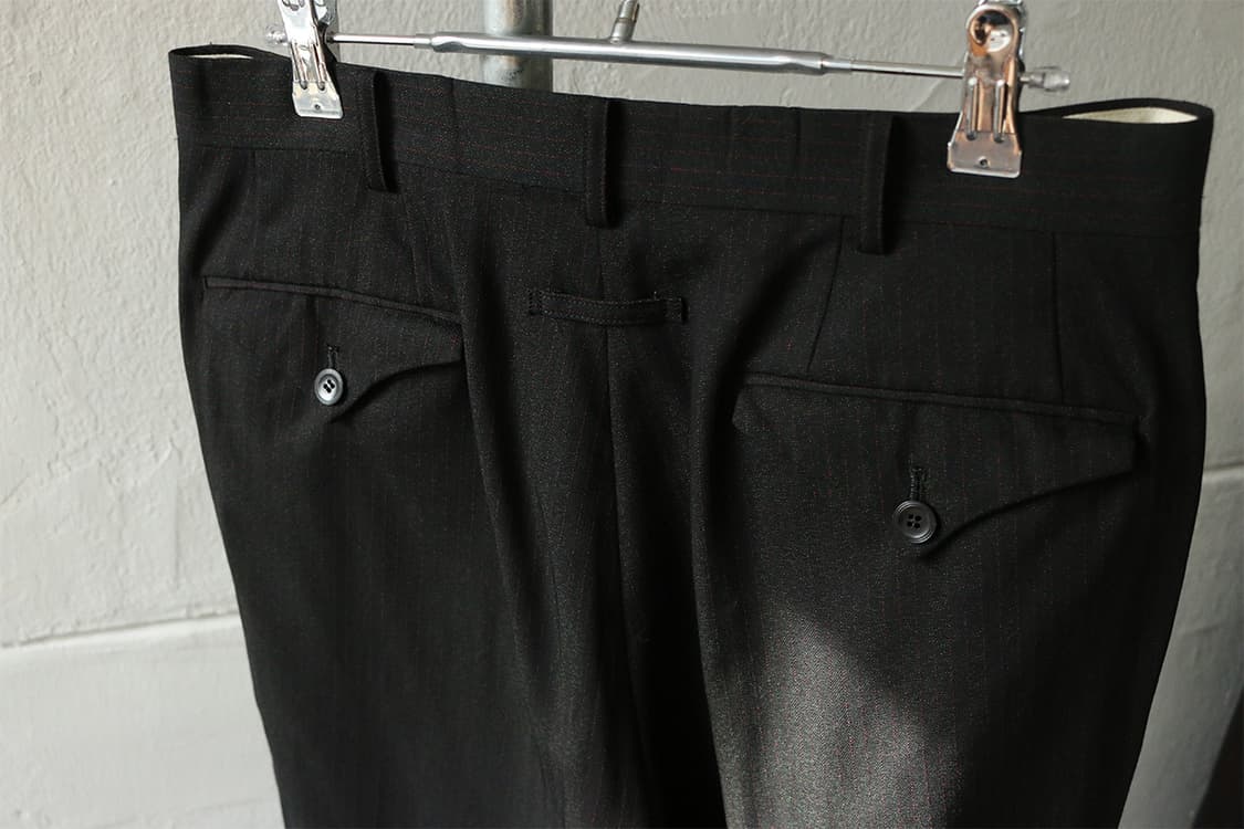 90s 장 폴 고티에 옴므 오브제 스트라이프 울 트라우저 상품이미지7